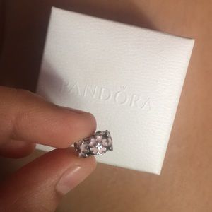 Pandora flower clamp charm